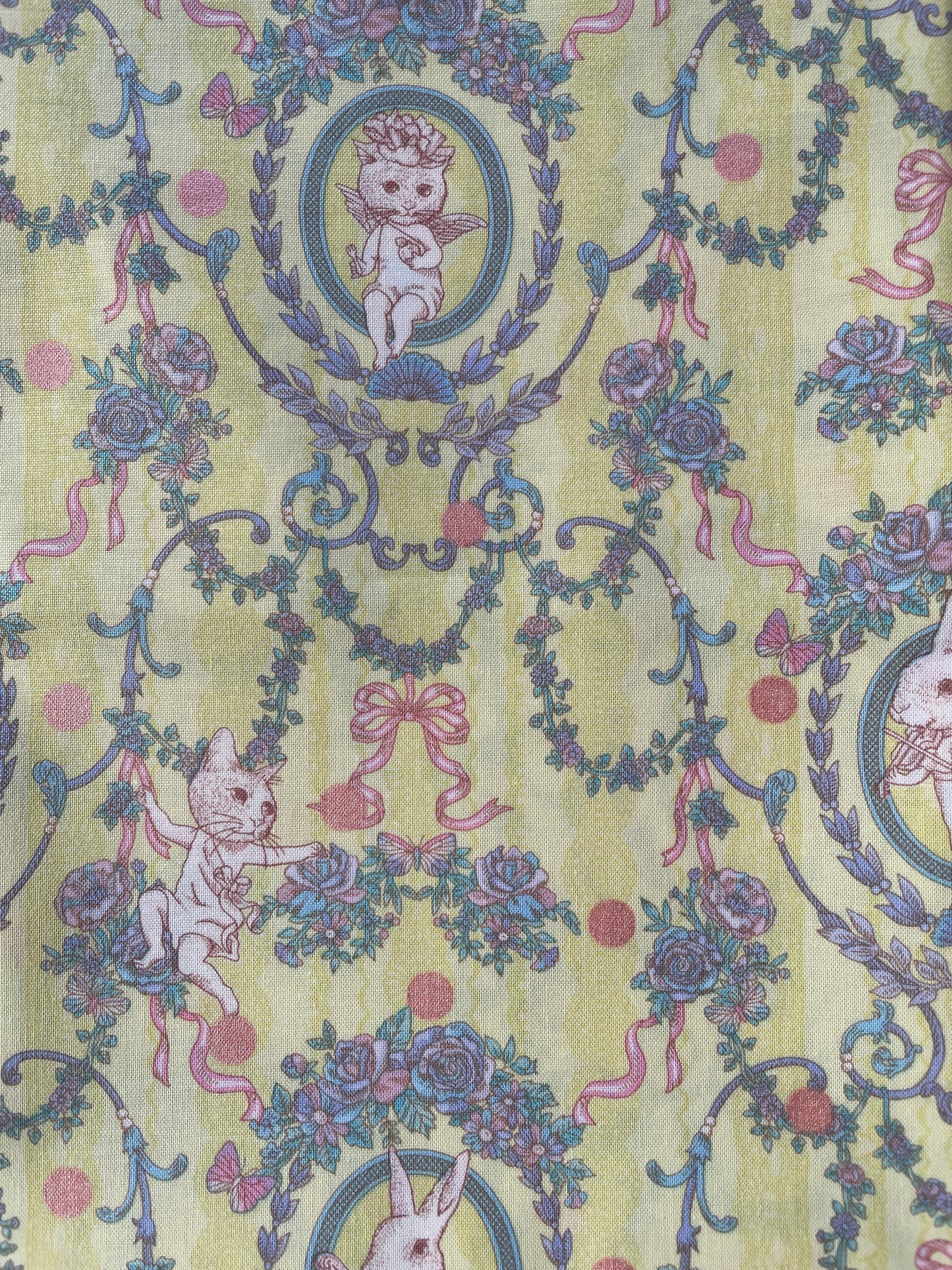 ⑤【Festoon】LemonTree(レモンイエロー)Joli Fleur la Toile