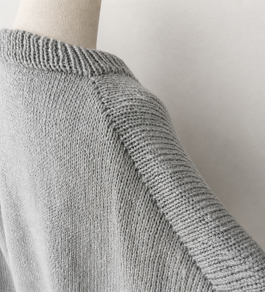 【キット】Sheepl original「トップダウンVネックセーター」キット