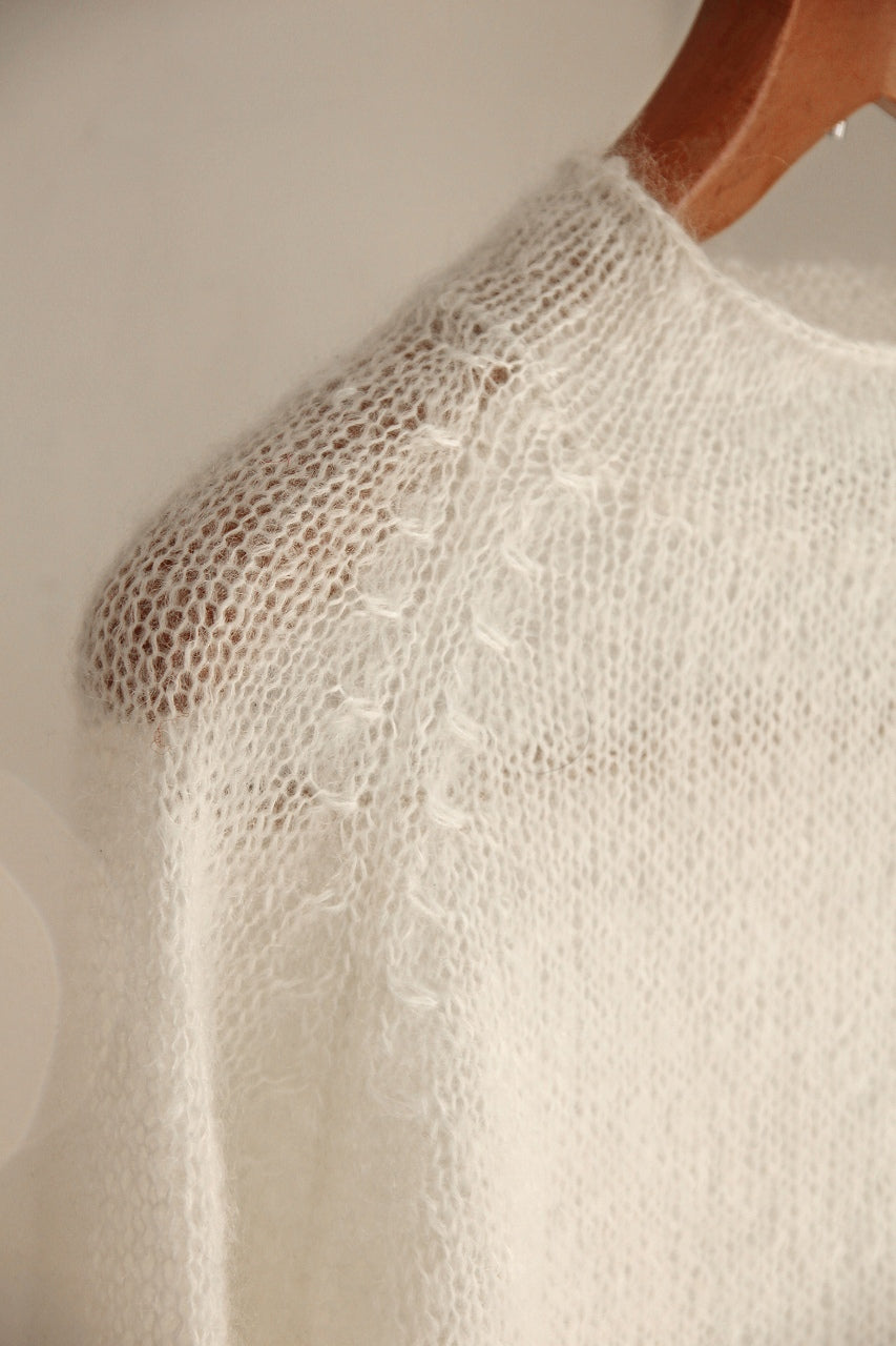 野呂英作 モヘヤーヤ プルオーバー 編図付キット(Y-1249)