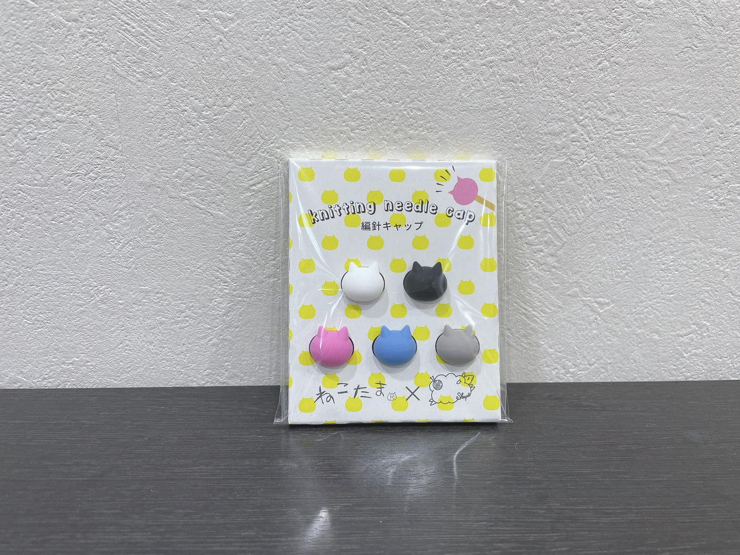 ねこたま×Sheepl コラボ 【棒針キャップ】