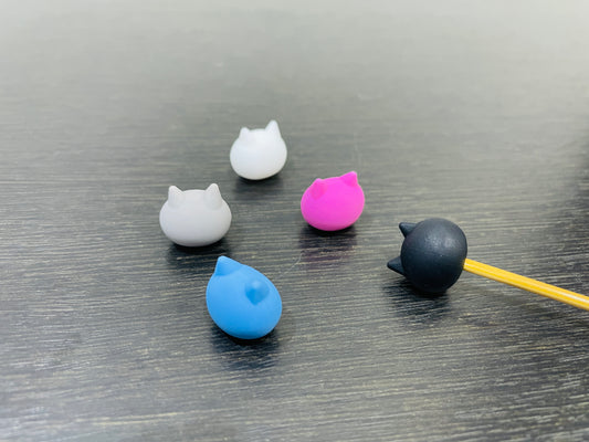 ねこたま×Sheepl コラボ 【棒針キャップ】