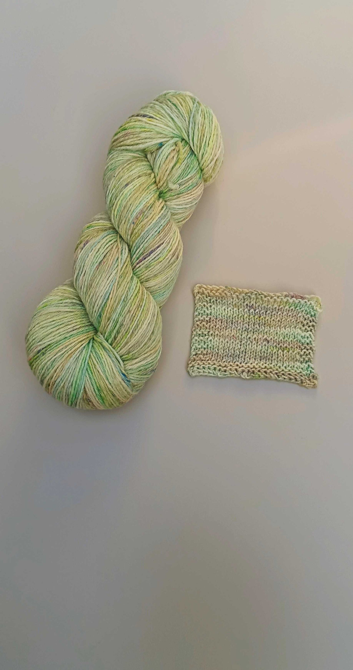 【コットン混】小人達の庭　100g（meranger yarn）