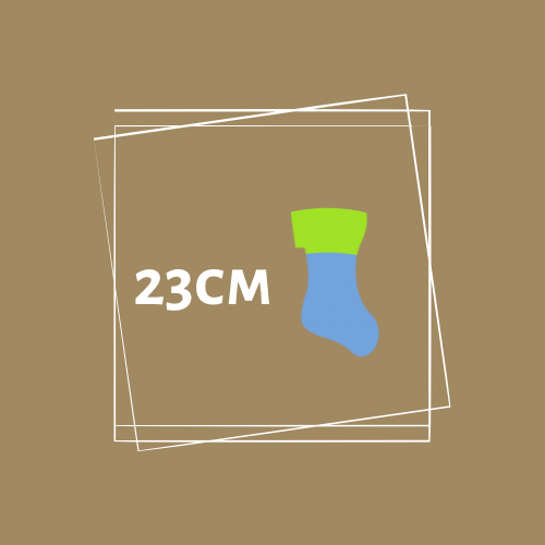 【23cm】靴下