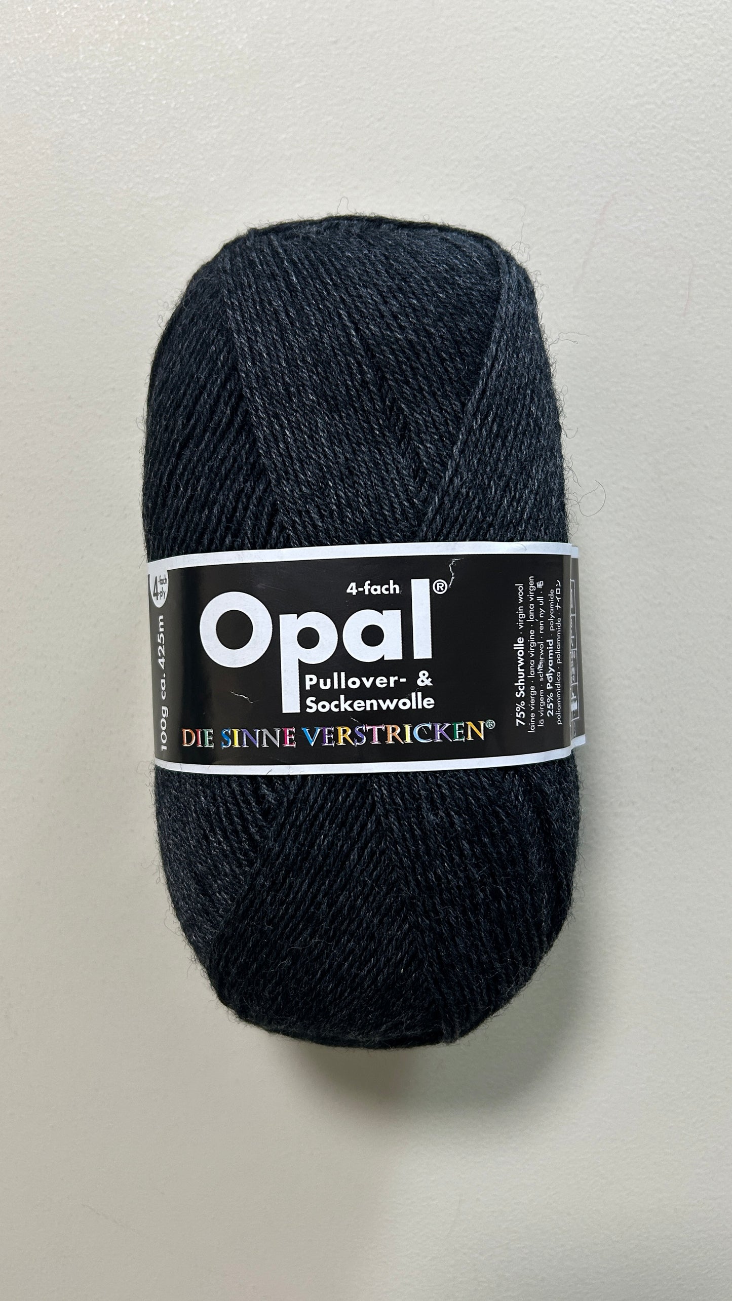 Opal毛糸　単色（４本撚）100g