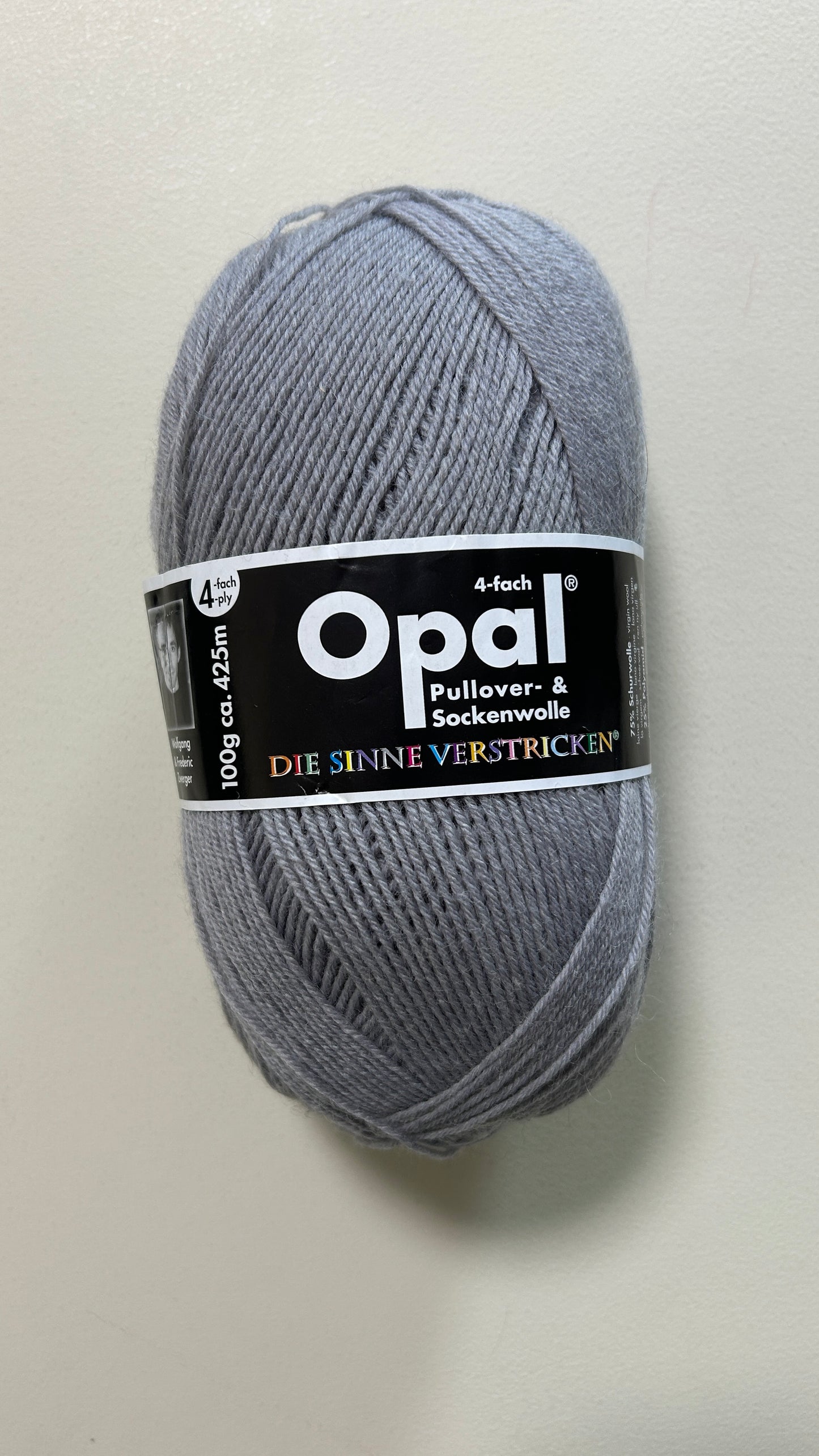 Opal毛糸　単色（４本撚）100g
