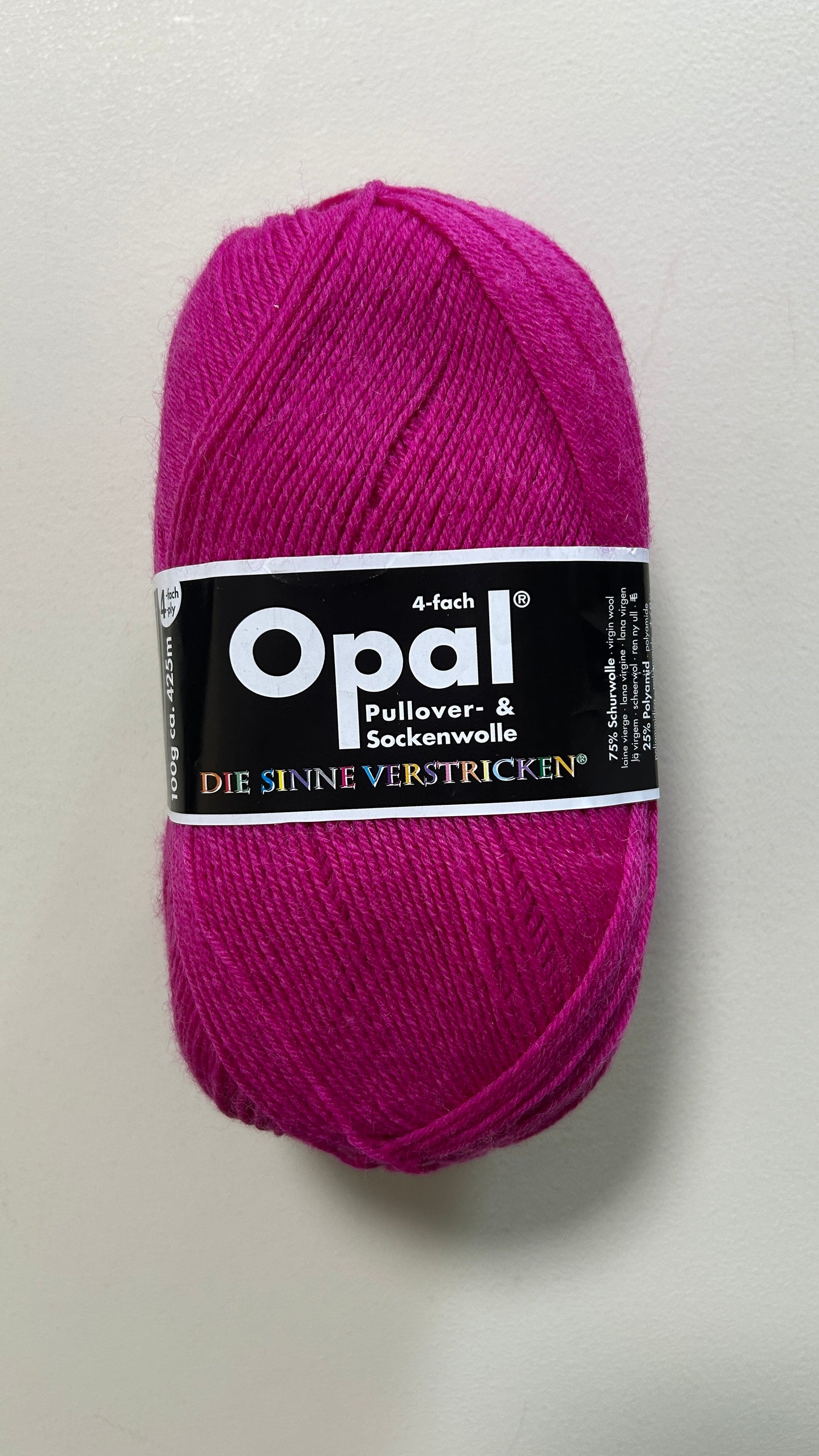 Opal毛糸　単色（４本撚）100g
